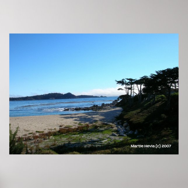 Affiche Plage de Carmel River (Devant)