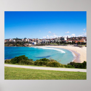 Affiche Plage de Coogee, Nouvelle-Galles du Sud, Australie