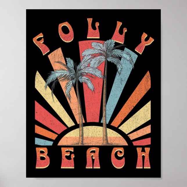 Affiche Plage de Folly (Devant)