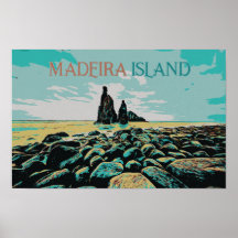 Plage de Madeira Island ribeira da Janela, Portuga