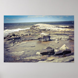 Affiche Plage de Madison, le Connecticut