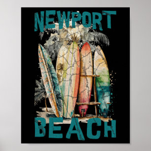 Affiche Plage de Newport _2