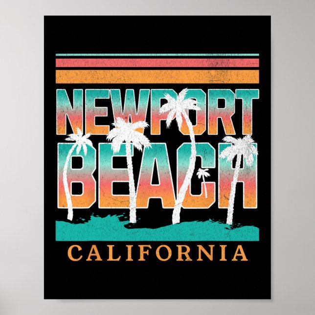 Affiche Plage de Newport _5  (Devant)