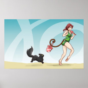 Affiche Plage de Pome