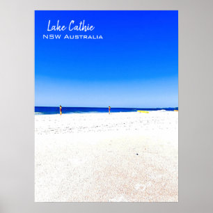 Affiche Plage de Port Macquarie en Australie