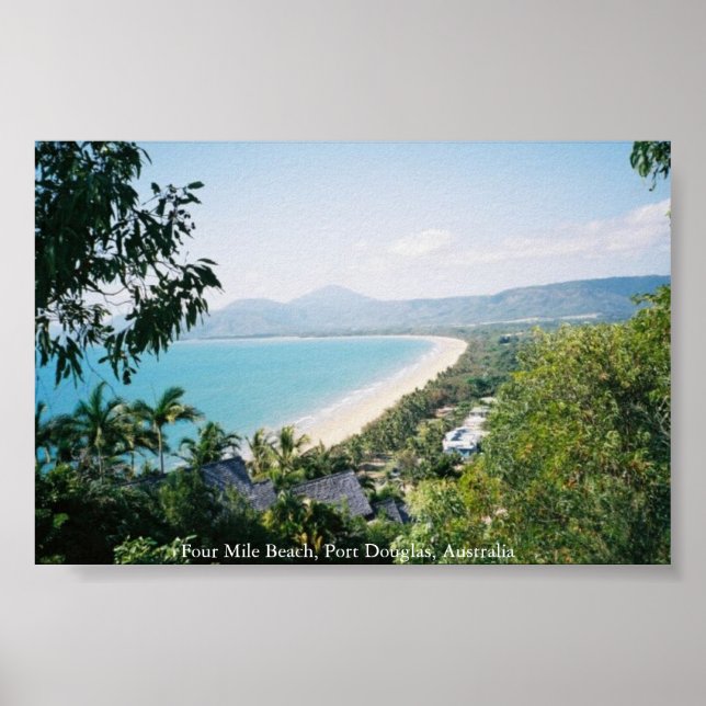 Affiche Plage de quatre miles (Devant)