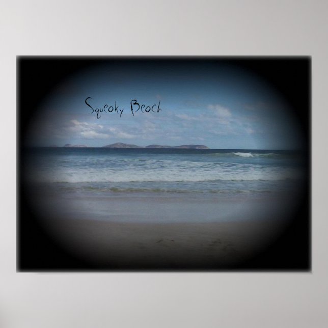 Affiche Plage de Squeaky 1 (Devant)