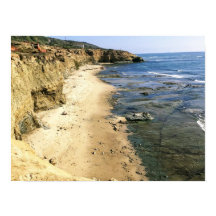 Plage des ordures - Falaises de coucher de soleil