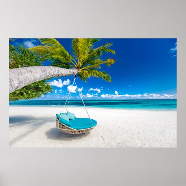 Affiche Plage d'été (Devant)