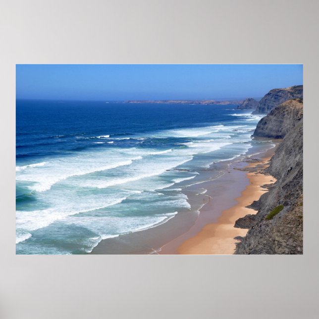 Affiche Plage du Portugal (Devant)