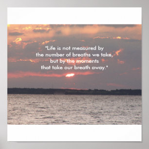 Affiche Plage inspirée