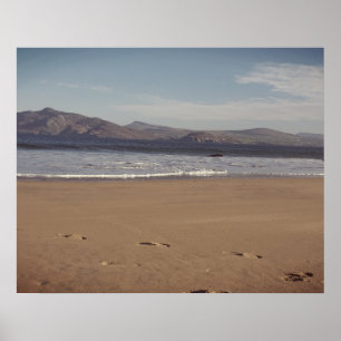 Affiche Plage irlandaise