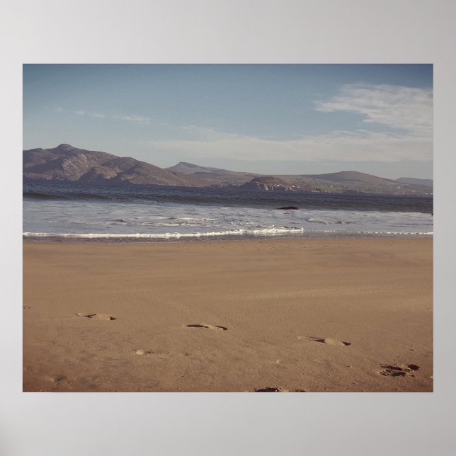 Affiche Plage irlandaise (Devant)