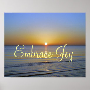 Affiche Plage Sunrise : Faire plaisir à l'affirmation