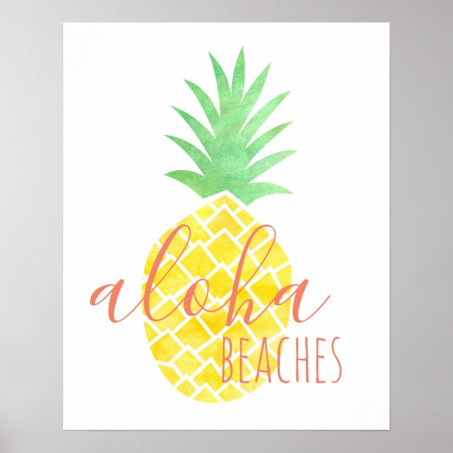 Affiche Plages de l'Aloha Aigle d'Aigle (Devant)