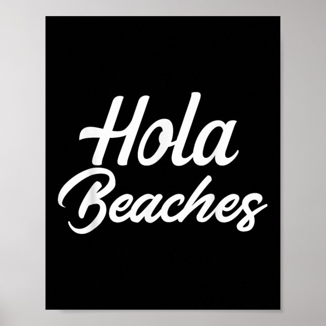 Affiche Plages d'été Plage de vacances Cadeau Tee (Devant)