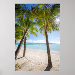 Affiche Plages tropicales   Boracay Philippines