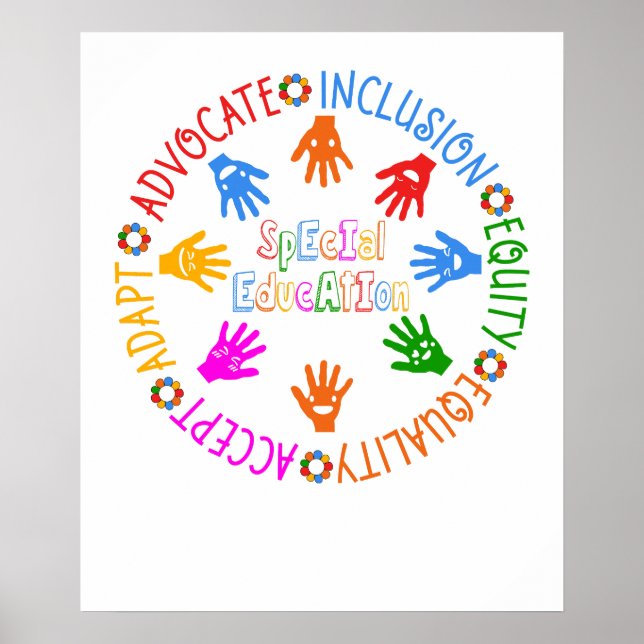 Affiche plaider pour l'inclusion (Devant)