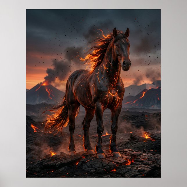 Affiche Plaine des Cendres de Cheval d'Ember (Devant)