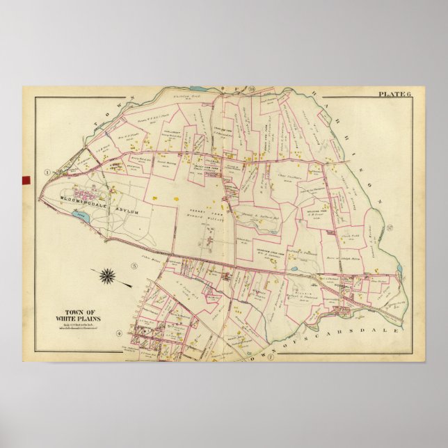 Affiche Plaines blanches, New York (Devant)