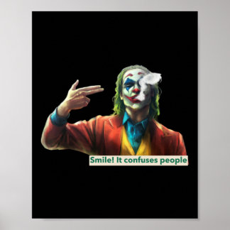 Affiche Plaisanterie - Souriez ! Il Confond Le Sticke Des 