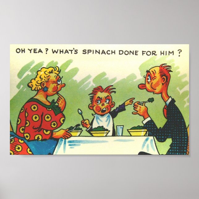 Affiche plaisanterie vintage (Devant)