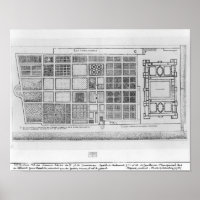 Plan du Palais et du Jardin des Tuileries