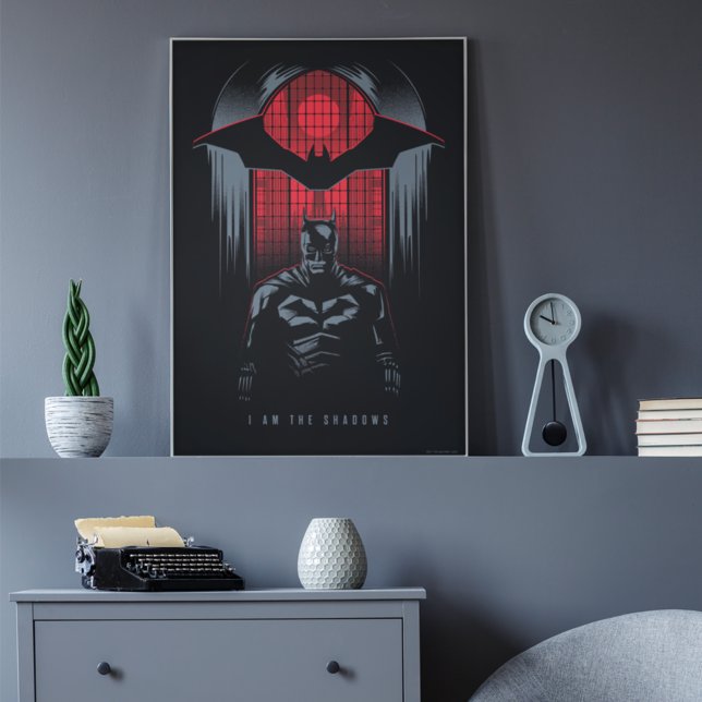 Affiche Plan du volet Fenêtre Batman (Créateur téléchargé)