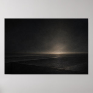 Affiche Plan horizontal noir — Aurema