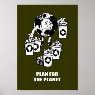 AFFICHE PLAN POUR LA PLANÈTE
