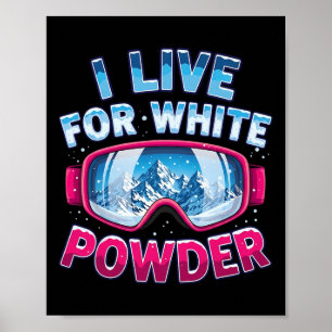 Affiche Planche à neige Cool Snowboardeur Ski Freestyle Al