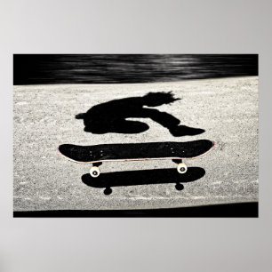 Affiche planche à roulettes