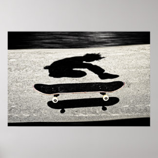Affiche planche à roulettes