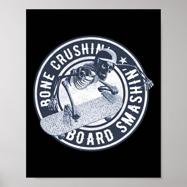 Affiche Planche à roulettes longue portée Cruiser avec cas (Devant)