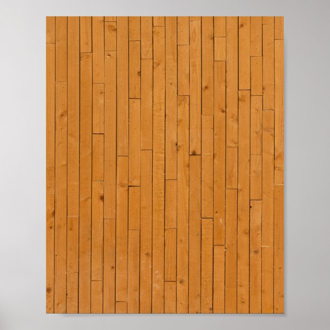 Affiche Plancher en bois (Devant)