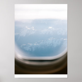 Affiche Plane Window Vue | Travel Photography print