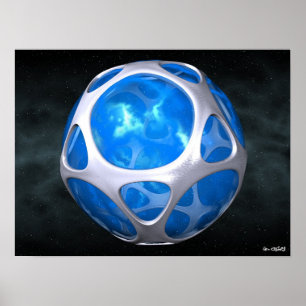 Affiche Planète bleue
