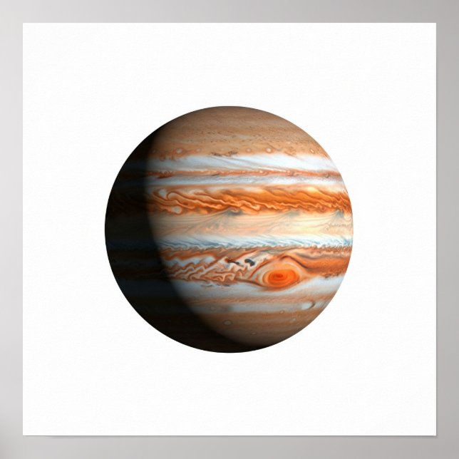 Affiche Planète Jupiter (Devant)