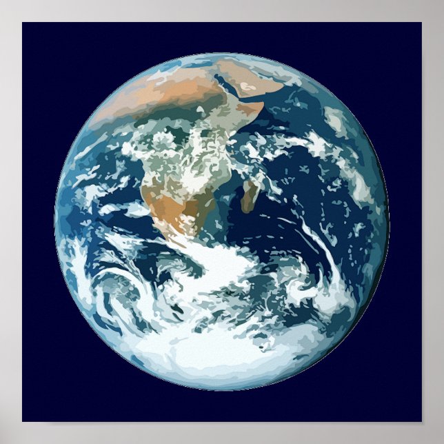 Affiche Planète Terre (Devant)