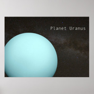 Affiche Planète Uranus