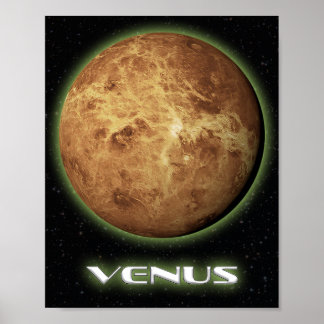 Affiche Planète Vénus Mur Art