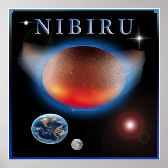 Affiche Planète X Nibiru (Devant)