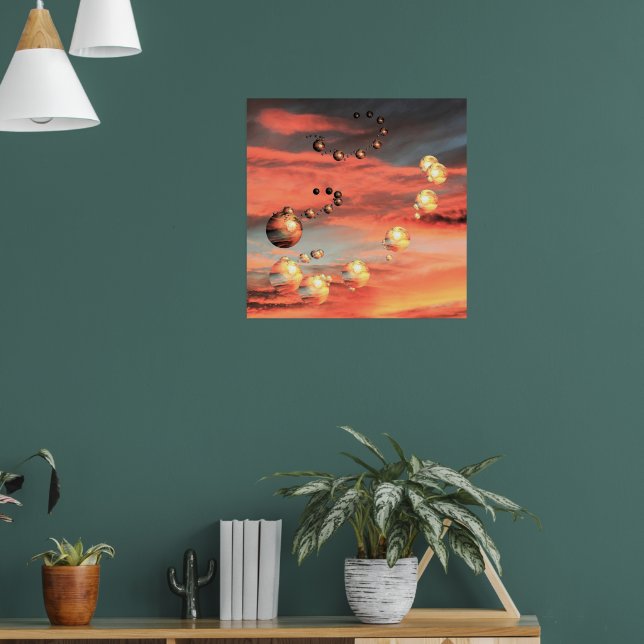 Affiche Planètes abondent (Salon 1)
