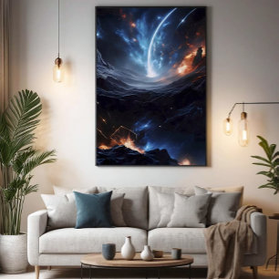 Affiche Planètes de l'imagination