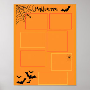 Affiche Planificateur Halloween