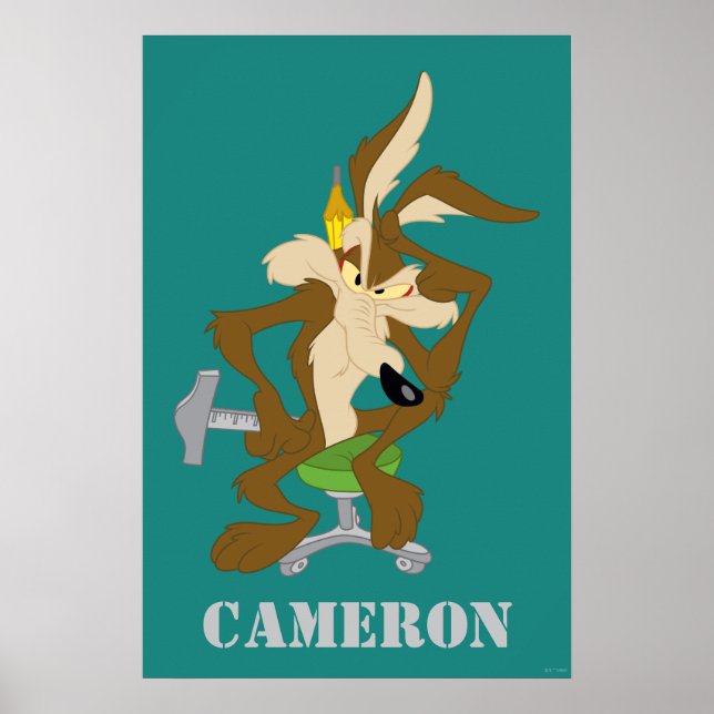 Affiche Planification de WILE E. COYOTE™ (Devant)