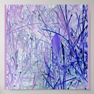 Affiche plante Abstraite