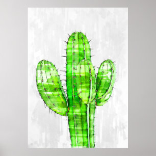 Affiche Plante Big Cactus