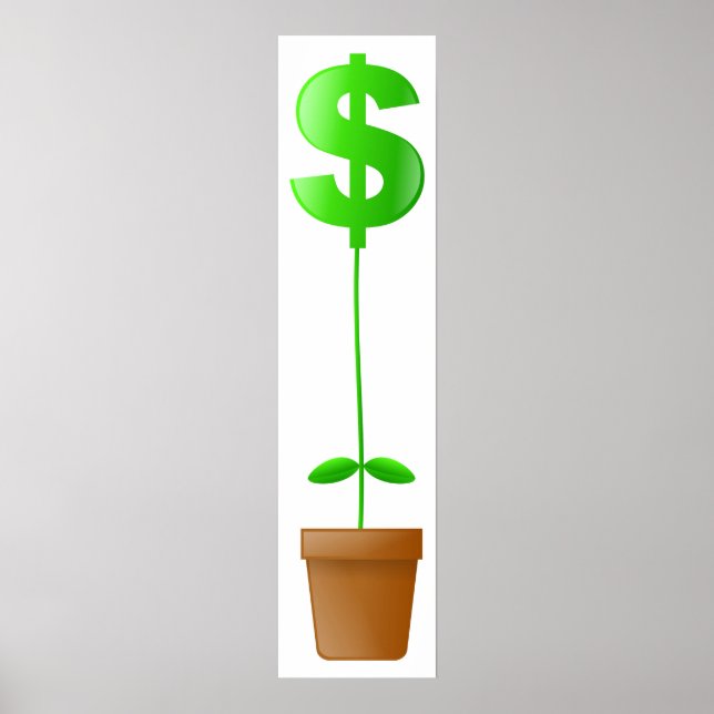 Affiche Plante dollar (Devant)