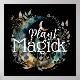 Affiche Plante Magick